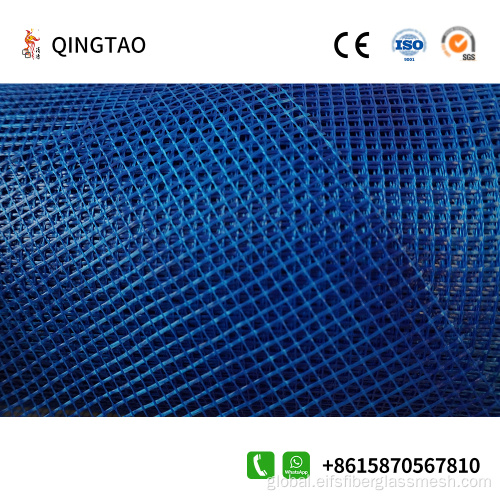 Fiber Glass Mesh Roll Blue mesh cloth for interior and exterior walls Factory